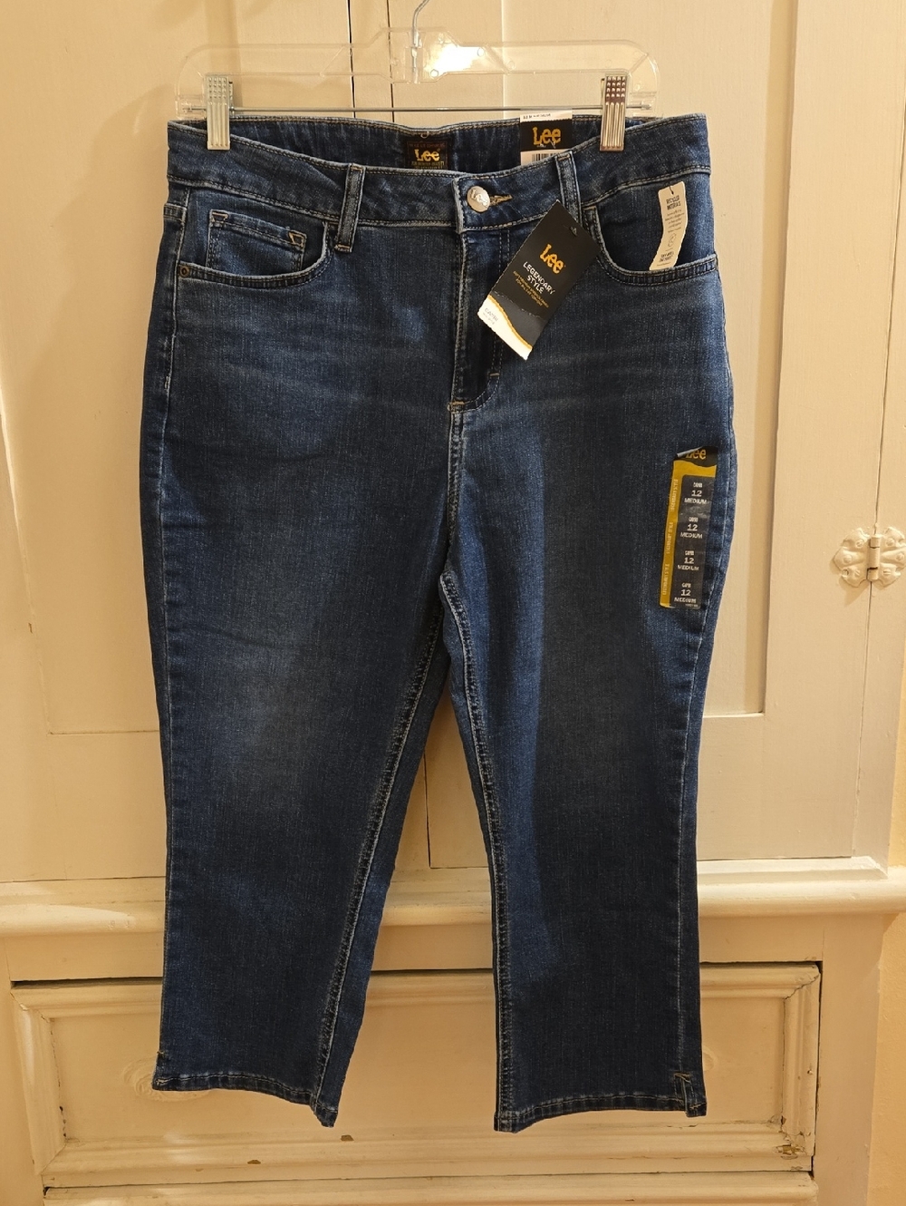 NWT Lee Capri Jeans Sz 12M
